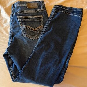 BKE Dark Blue Bootcut Men's Jeans